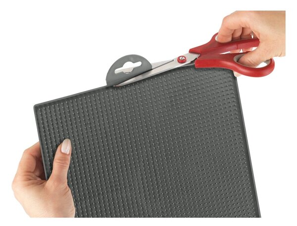 Tappetino scolapiatti grigio in gomma 40x30 cm Maxi – Wenko