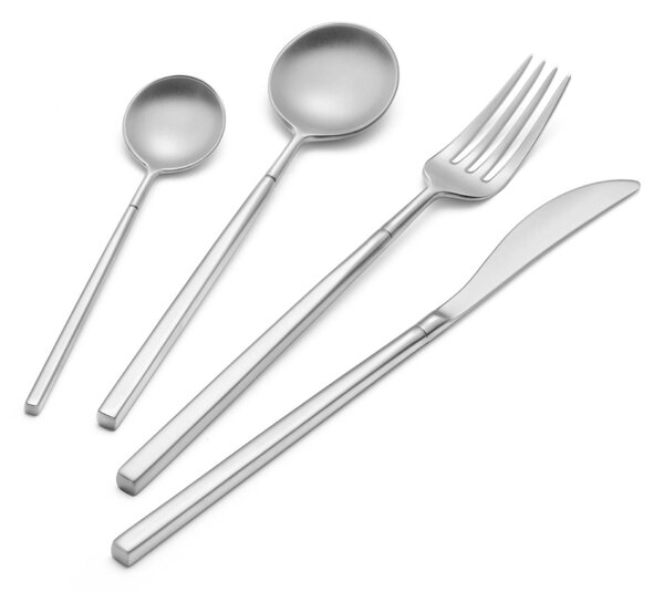 Confezione a libro 1 pezzo pala torta Kyoto Sabbiato, Acciaio inox (Aisi 304) inox sabbiato