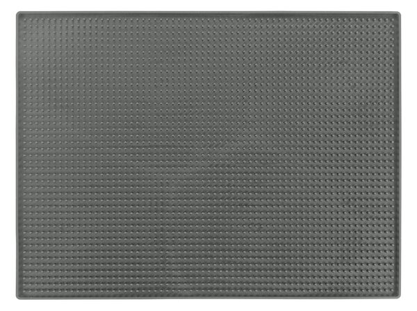 Tappetino scolapiatti grigio in gomma 40x30 cm Maxi – Wenko
