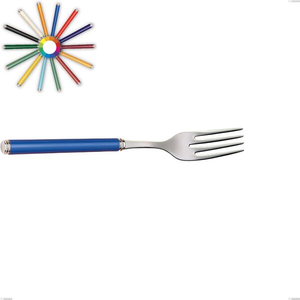 Forchetta pesce linea, Acciaio 18/10 (AISI304) inox lucido , manici in metacrilato lunghezza 155 mm
