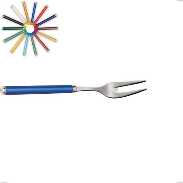 Forchetta carne linea, Acciaio 18/10 (AISI304) inox lucido , manici in metacrilato 213 mm