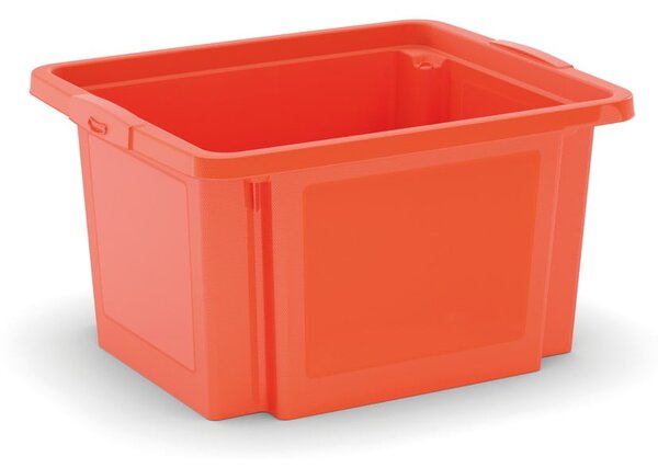 Scatola arancione in plastica 42x35x23 cm H-Box S – KIS