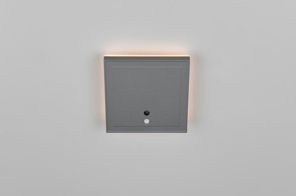 Illuminazione esterna LED con sensore di movimento da parete (altezza totale 14 cm) Fortaleza – Reality