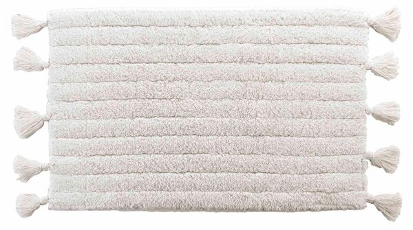 Tappetino per il bagno bianco 50x80 cm Minatis – douceur d'intérieur