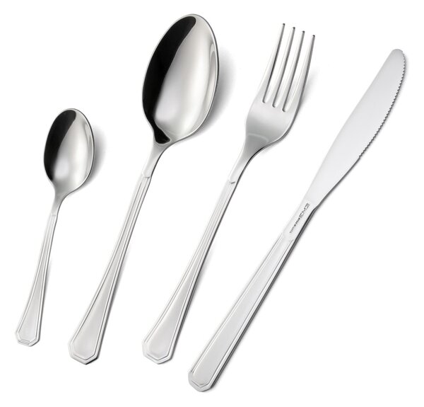 Confezione vetrina 6 pezzi moka loira, Acciaio inox Aisi 304 lucido, spessore 2 mm, design Classico