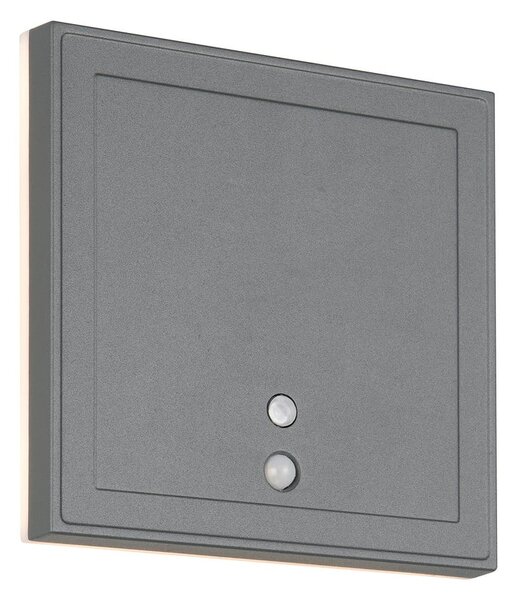 Illuminazione esterna LED con sensore di movimento da parete (altezza totale 14 cm) Fortaleza – Reality