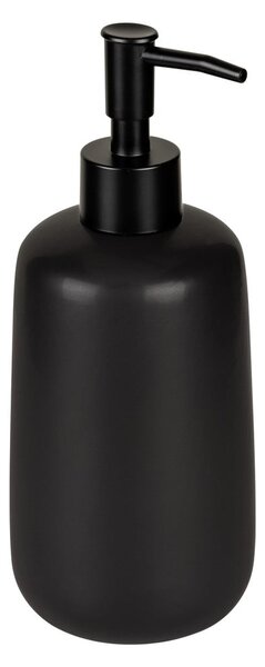 Dispenser per sapone nero opaco in ceramica 500 ml Olinda – Allstar