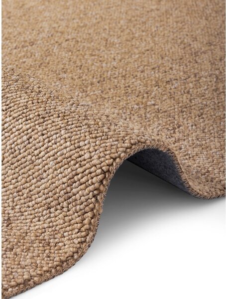 Passatoia in marrone chiaro lavabile 80x240 cm Rocco Caramel – Elle Decoration