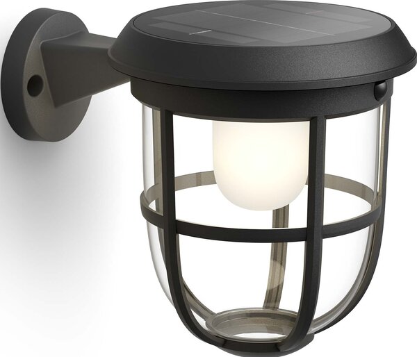 Applique solare a LED Philips 8720169267176 Radii IP44 250 lm 3000 K con sensore di movimento