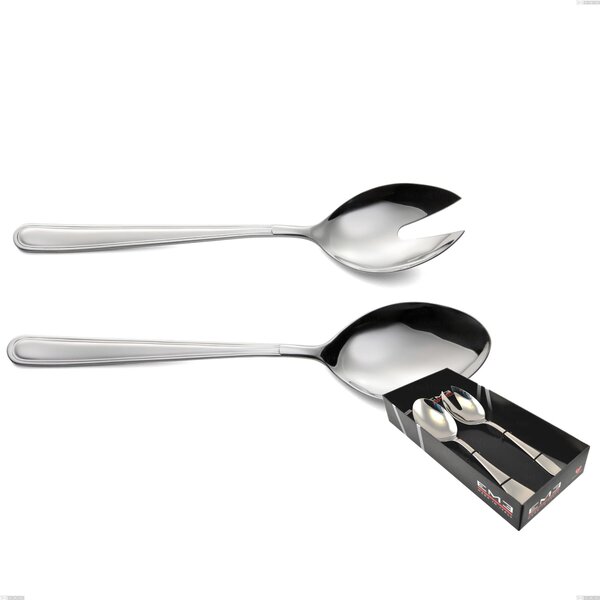 Confezione vetrina 2 pezzi insalata medea, Acciaio inox Aisi 304 lucido, spessore 3 mm