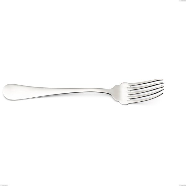 Forchetta spaghetti Milano inox 18/10 , Acciaio inox 18/10 (AISI304) lucido a specchio , spessore 2.5 mm, lunghezza 205 mm