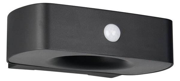 Illuminazione esterna LED con alimentazione a pannelli solari con sensore di movimento da parete (altezza totale 6 cm) Bilbao – Reality