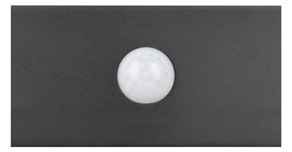 Illuminazione esterna LED con alimentazione a pannelli solari con sensore di movimento da parete (altezza totale 6 cm) Bilbao – Reality