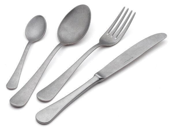 Confezione vetrina 1 pezzi pala riso milano retro, Acciaio inox (Aisi 304) vintage
