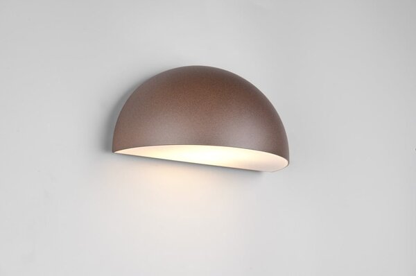 Illuminazione esterna da parete (altezza totale 14 cm) Maas – Trio