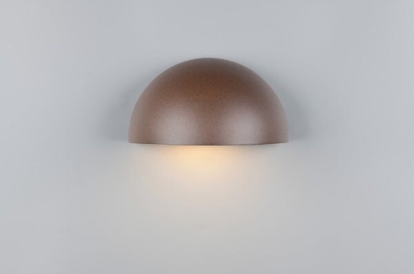 Illuminazione esterna da parete (altezza totale 14 cm) Maas – Trio