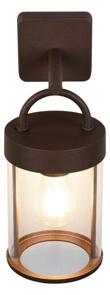 Illuminazione esterna da parete (altezza totale 29 cm) Almeria – Reality
