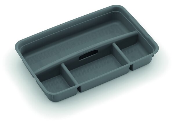 Divisore per organizer grigio in plastica 54,5x36x8,5 cm K Latch Box – KIS
