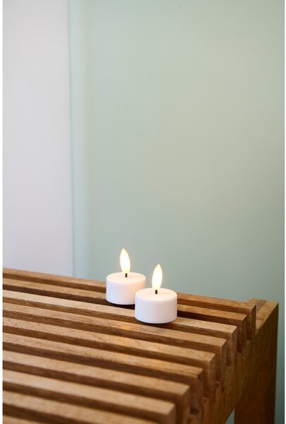 Candele LED in set da 2 (altezza 2 cm) Sille Rechargeable - Sirius