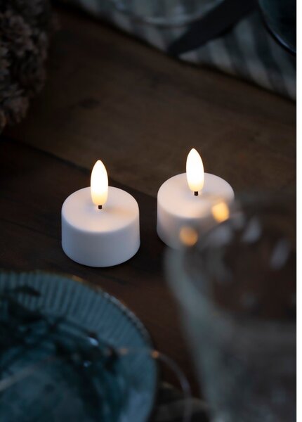 Candele LED in set da 2 (altezza 2 cm) Sille Rechargeable - Sirius