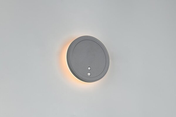Illuminazione esterna LED con sensore di movimento da parete ø 14 cm Fortaleza – Reality