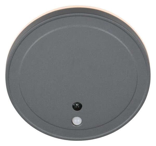 Illuminazione esterna LED con sensore di movimento da parete ø 14 cm Fortaleza – Reality