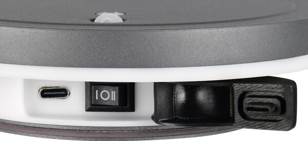Illuminazione esterna LED con sensore di movimento da parete ø 14 cm Fortaleza – Reality
