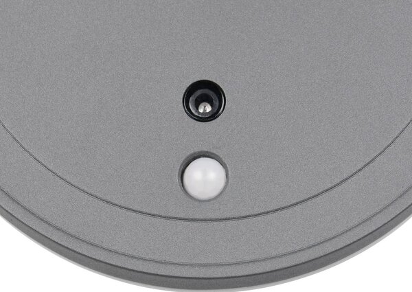 Illuminazione esterna LED con sensore di movimento da parete ø 14 cm Fortaleza – Reality