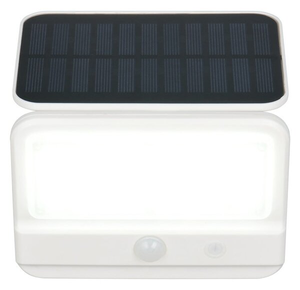 Illuminazione esterna LED con alimentazione a pannelli solari da parete (altezza totale 9 cm) Viamao – Reality