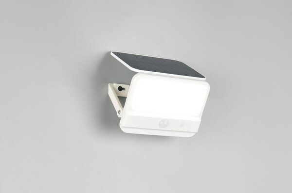 Illuminazione esterna LED con alimentazione a pannelli solari da parete (altezza totale 9 cm) Viamao – Reality