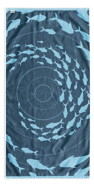 Telo mare blu 90x180 cm Shoal - DecoKing