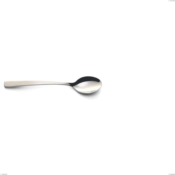 Cucchiaio dolce Onda, Acciaio inox (Aisi 304) lucido, lunghezza 145 mm