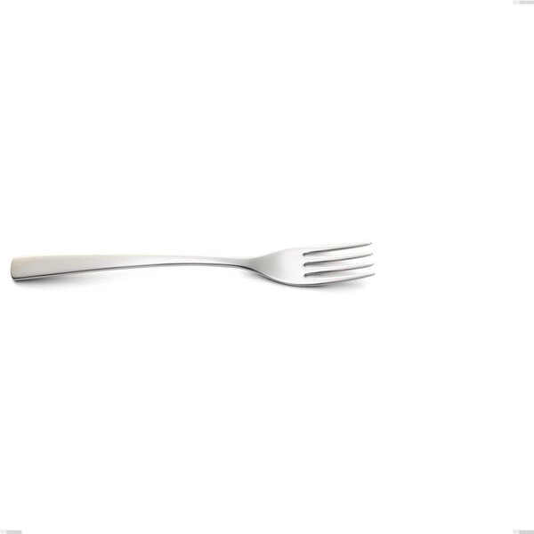 Forchetta frutta Onda, Acciaio inox (Aisi 304) lucido, lunghezza 187 mm