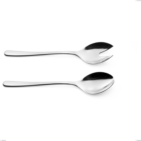 Coppia insalata Opera, Acciaio inox 18/10 (AISI304), spessore 5.00 mm, Lunghezza 230 mm