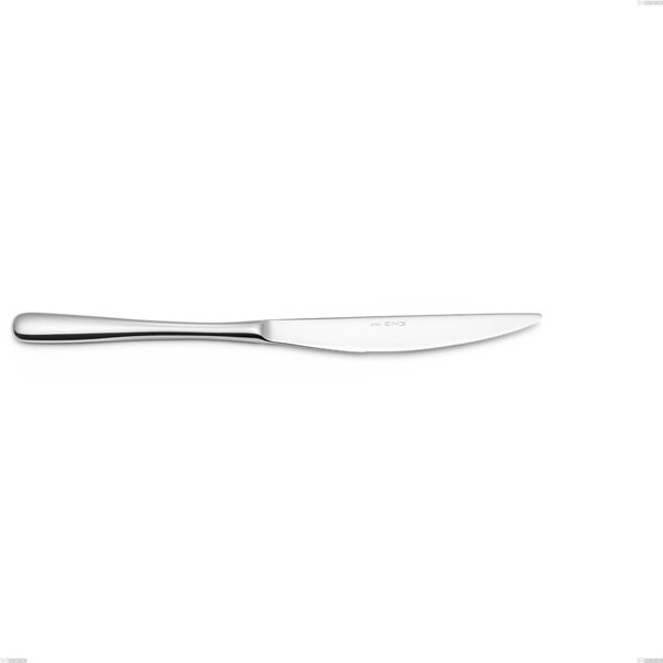 Coltello da tavola OPERA in acciaio 18.10 AISI430 5 mm, Lunghezza 230 mm manico in acciaio lavabili in lavastoviglie