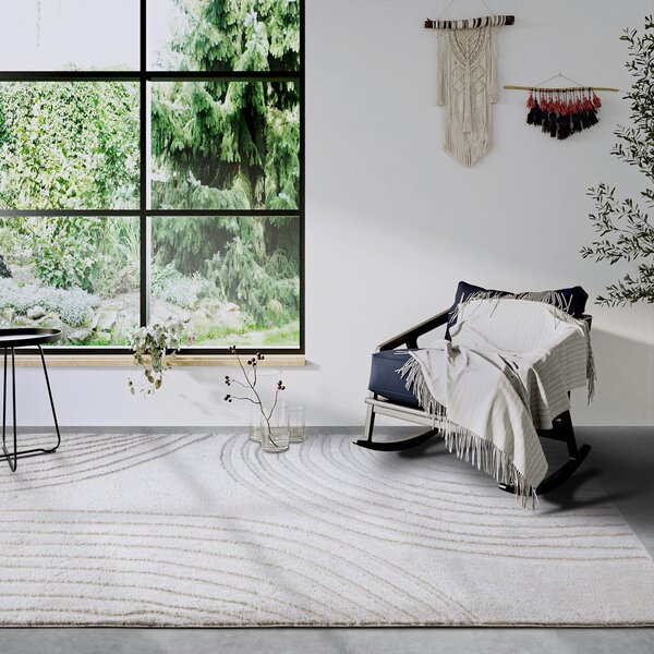 Tappeto color crema 160x235 cm Pigment Cream White - Elle Decoration