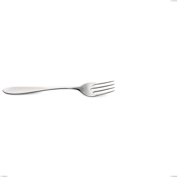 Forchetta pesce oasi, Acciaio inox Aisi 304 Posate Lucide, spessore 2 mm, lunghezza 197 mm