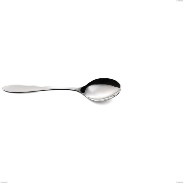 Cucchiaio da tavola, minestra oasi, Acciaio inox Aisi 304 Posate Lucide, spessore 2 mm, lunghezza 200 mm