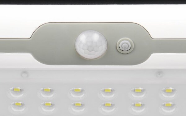 Illuminazione esterna LED con alimentazione a pannelli solari da parete (altezza totale 18,5 cm) Macapa – Reality