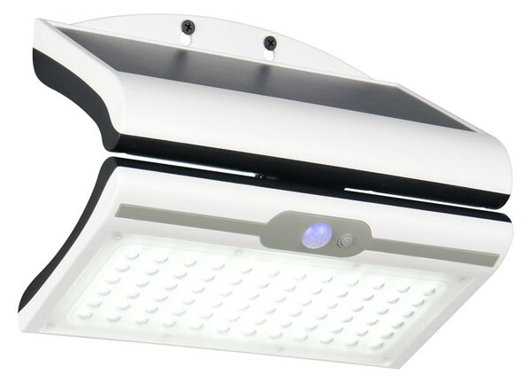 Illuminazione esterna LED con alimentazione a pannelli solari da parete (altezza totale 18,5 cm) Macapa – Reality