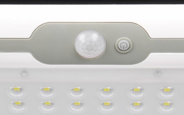 Illuminazione esterna LED con alimentazione a pannelli solari da parete (altezza totale 18,5 cm) Macapa – Reality