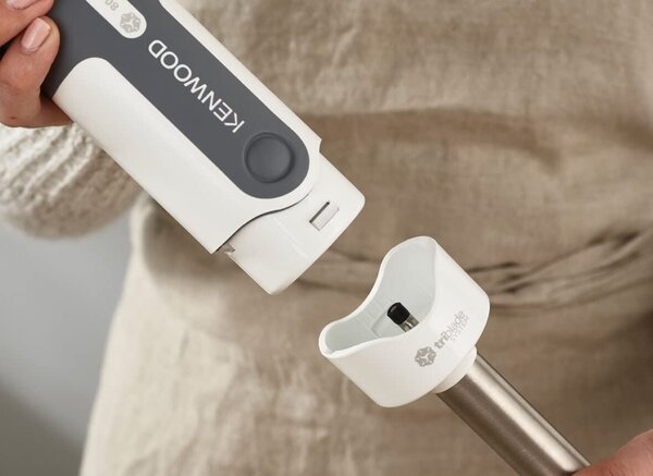 Kenwood Frullatore ad immersione minipimer Potenza 800 Watt 1 Velocit colore Bianco - Triblade - HDP302WH