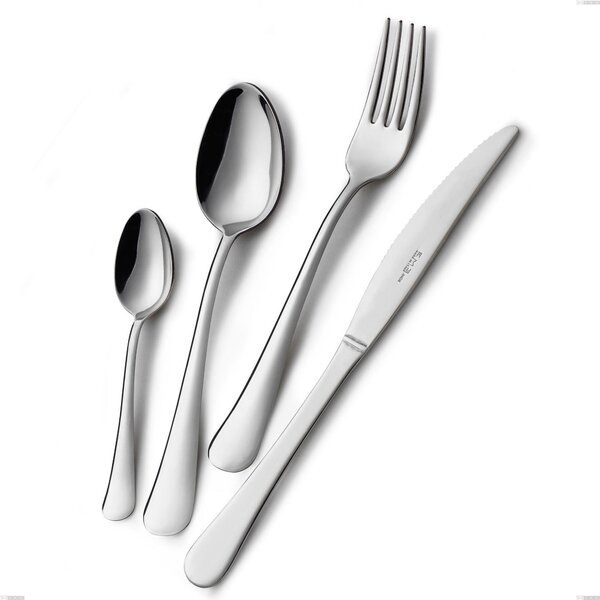 Cucchiaio tavola Oxford, Acciaio inox 18/C (AISI430), spessore 2.00 mm, Lunghezza 196 mm