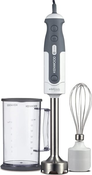 Kenwood Frullatore ad immersione minipimer Potenza 800 Watt 1 Velocit colore Bianco - Triblade - HDP302WH