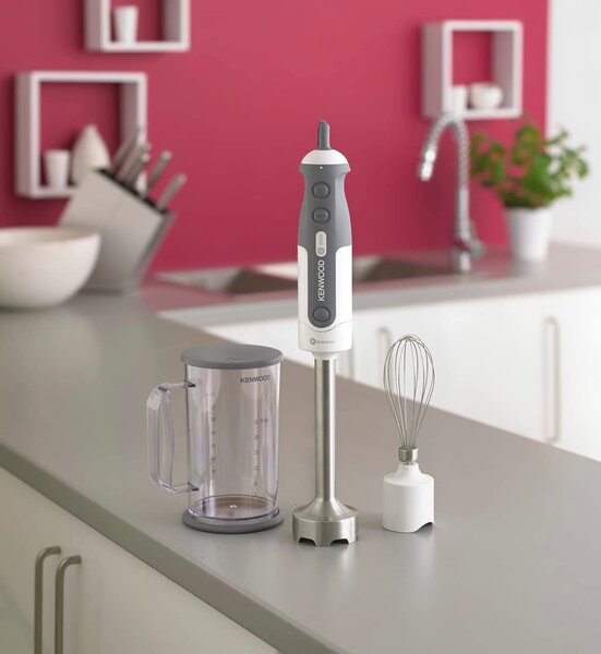 Kenwood Frullatore ad immersione minipimer Potenza 800 Watt 1 Velocit colore Bianco - Triblade - HDP302WH