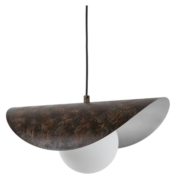 Lampada a sospensione Vatoz Opviq, dimmerabile, Nero, Soggiorno / Sala da pranzo, Metallo, Lampada a sospensione