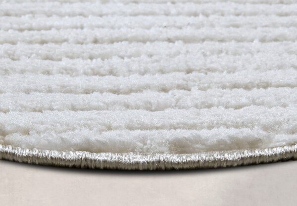 Tappeto rotondo bianco ø 160 cm Panglao New York White – Elle Decoration