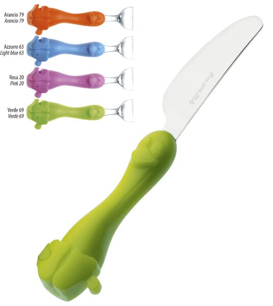 Coltello per bambini PINGO 1 Coltello + DI 18 MESI