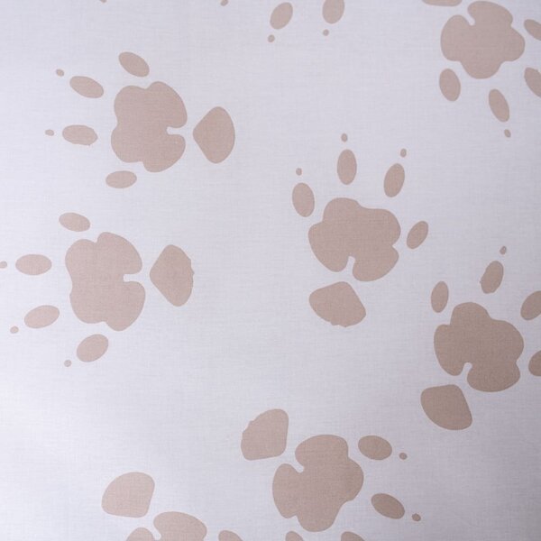 Biancheria da letto per bambini in cotone bianco per letto singolo 140x200 cm Guinea Pig - Jerry Fabrics