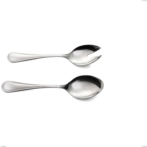 Coppia insalata privilege, Acciaio inox Aisi 304 Posate Lucide, spessore 2.5 mm, lunghezza 233 mm